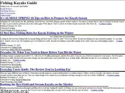 Sites similar to fishingkayaksguide.com