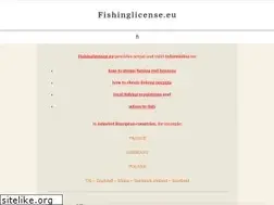 Sites similar to fishinglicence.eu
