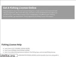 Sites similar to fishinglicense.org
