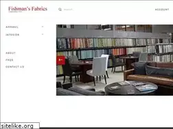 Sites similar to fishmansfabrics.com