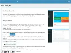 Sites similar to fishtanklab.com