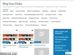 Sites similar to fisikarudy.wordpress.com