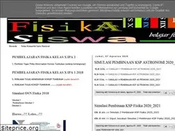 Sites similar to fisikasiswa.blogspot.com