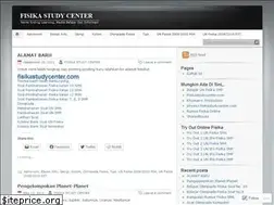 Sites similar to fisikastudycenter.wordpress.com