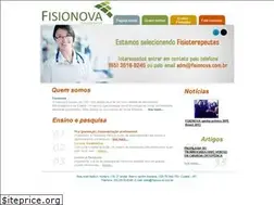 Sites similar to fisionova.com.br