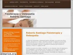 Sites similar to fisiorobertosantiago.es