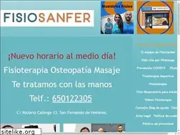 Sites similar to fisiosanfer.com