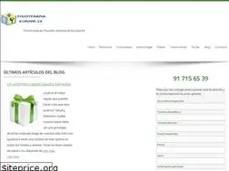 Sites similar to fisioterapiaenpozuelo.com