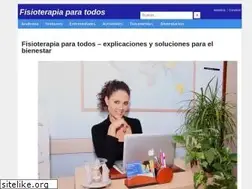 Sites similar to fisioterapiaparatodos.com