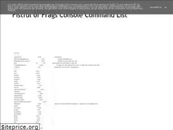 Sites similar to fistfuloffrags.blogspot.com