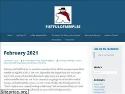 Sites similar to fistfulofmeeples.wordpress.com