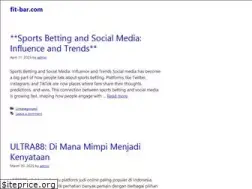 Sites similar to fit-bar.com