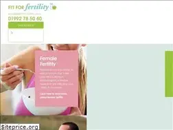 Sites similar to fit-for-fertility.com