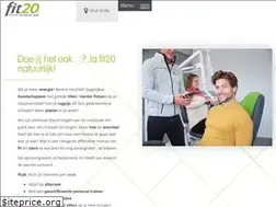 Sites similar to fit20.nl