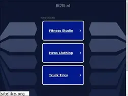 Sites similar to fit2fit.nl