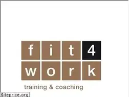 Sites similar to fit4-work.de