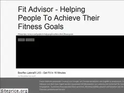 Sites similar to fitadvisor.blogspot.com