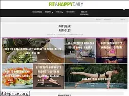 Sites similar to fitandhappydaily.com
