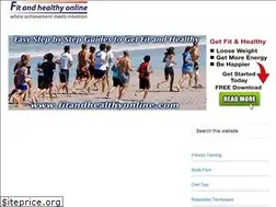 Sites similar to fitandhealthyonline.com