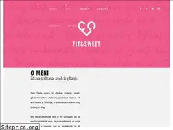 Sites similar to fitandsweet.eu