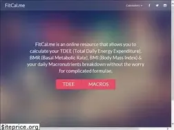 Sites similar to fitcal.me