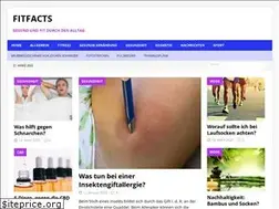 Sites similar to fitfacts.de