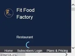 Sites similar to fitfoodfactory.com