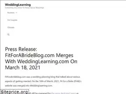 Sites similar to fitforabrideblog.com