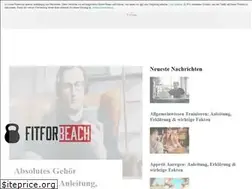 Sites similar to fitforbeach.de