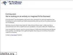 Sites similar to fitforbusiness.com