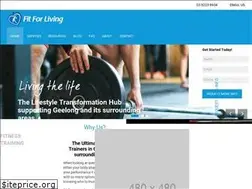 Sites similar to fitforliving.com.au