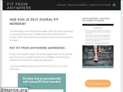 Sites similar to fitfromanywhere.com