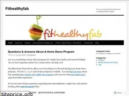 Sites similar to fithealthyfab.wordpress.com