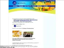 Sites similar to fitingredients.de