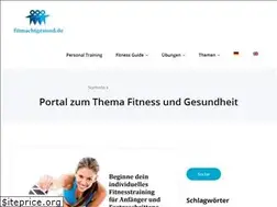 Sites similar to fitmachtgesund.de