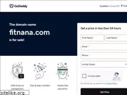 Sites similar to fitnana.com