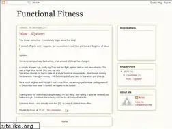 Sites similar to fitness-for-function.blogspot.com