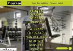 Sites similar to fitness-studiodekker.nl