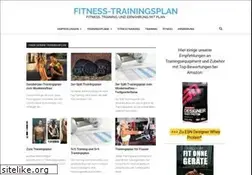 Sites similar to fitness-trainingsplan.de