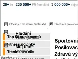 Sites similar to fitness.cz