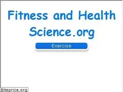 Sites similar to fitnessandhealthscience.org