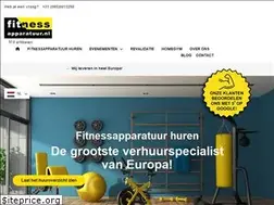 Sites similar to fitnessapparatuur.nl