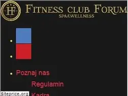 Sites similar to fitnessclubforum.pl