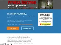 Sites similar to fitnessdoctrine.com