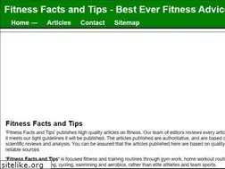 Sites similar to fitnessfactstips.com