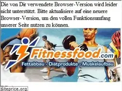 Sites similar to fitnessfood.com