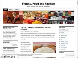 Sites similar to fitnessfoodandfashion.com