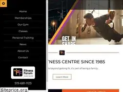 Sites similar to fitnessforum.ca