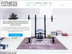 Sites similar to fitnessgeraete-fuer-zuhause.de
