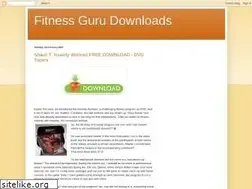 Sites similar to fitnessgurudownloads.blogspot.com